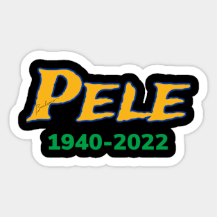 Pele 1940-2022 Sticker